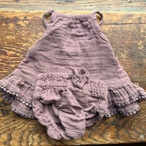 Jamie Kay two piece romper organic muslin